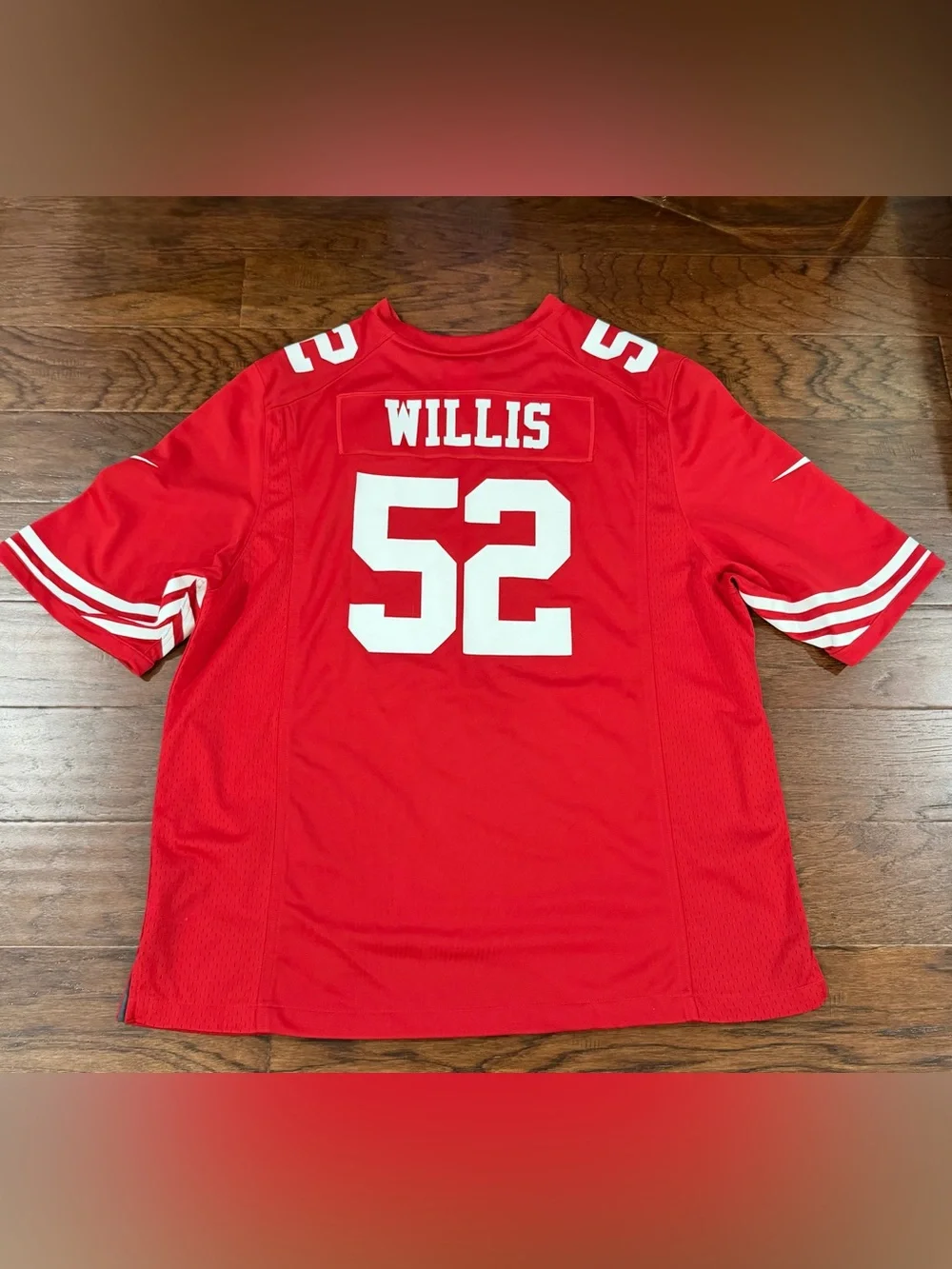 Nike NFL Jersey San Francisco 49ers Patrick Willis #52 Red/White Men’s XXL